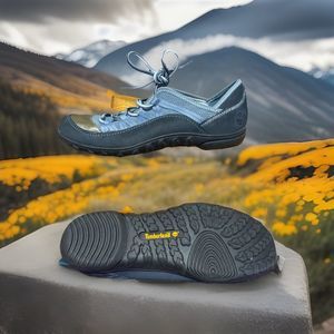 Timberland Womens Anti Fatigue Leather Hiking Shoes‎ 7m 22639